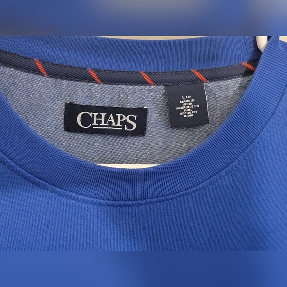 CHAPS Men's Crewneck Colorblock Sweatshirt - Picture 4 of 5